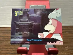 topps Pokemon The Movie 2000 Holo Foil #43 Two Treasures - Image 1