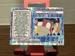topps Pokemon The Movie 2000 Holo Foil #43 Two Treasures - Image 2