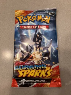 22.6g HEAVY Pokemon TCG: Scarlet and Violet Surging Sparks Booster Pack Arch - Image 2