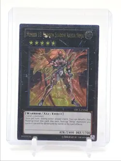 NUMBER 12: CRIMSON SHADOW ARMOR NINJA 2012 YU-GI-OH! ULTIMATE RARE Q3423 - Image 1