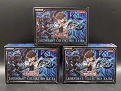 Lot of (3) Yu-Gi-Oh TCG Legendary Collection Kaiba Booster Box Sealed NEW! - Image 1