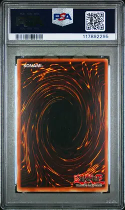 2003 Yu-Gi-Oh! Blue-Eyes White Dragon BPT Limited Edition Secret Rare PSA 8 - Image 2