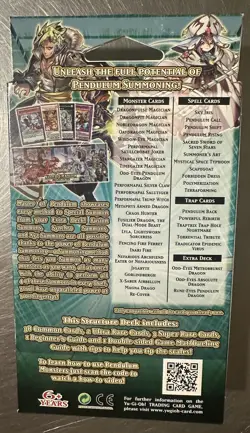 YUGIOH MASTER OF PENDULUM STRUCTURE DECK Factory Sealed - Image 2
