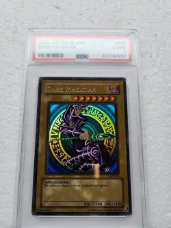 DARK MAGICIAN 2002 SDY-006 YU-GI-OH! HOLO PSA 2 - Image 2