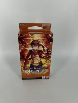 One Piece Treasure Booster Set English Factory Sealed - 4 Booster Packs + Promo - Image 1