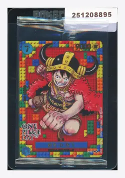 One Piece Sealed Monkey D Luffy Promo 2025 P-110 One Piece Day 25 Chinese - Image 2