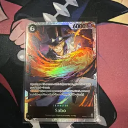 One Piece TCG Sabo - PRB02-014 Premium Booster - The Best - Vol. 2 Foil - Image 1