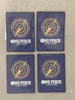 4x Fire Fist OP03-018 R Pillars of Strength English One Piece Max Rarity Playset - Image 2