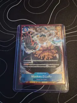 Monkey.D.Luffy OP11-058 (TR) OP11-058 Carrying On His Will Foil One Piece TCG - Image 1