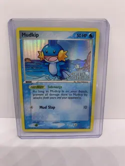 Pokemon Card Mudkip 57/100 EX Crystal Guardians Reverse Holo STAMPED NM - Image 5