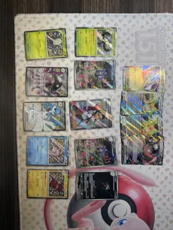 Paldean Fates 12 Card Lot, Shinies, IR, trainer Full Art - Image 1