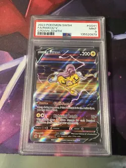 Raikou v Crown Zenith Galarian Gallery Holo Ultra Rare Card GG41/GG70 PSA 9 - Image 1