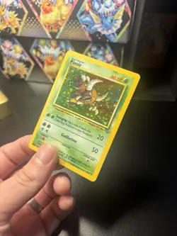 Pokemon TCG Pinsir Holo Unlimited Rare Card 9/64 Jungle Base Set 1999 LP WOTC - Image 1