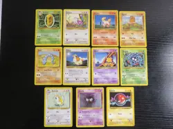 1999 Pokemon TCG - Mixed 11 Card Lot - Image 1