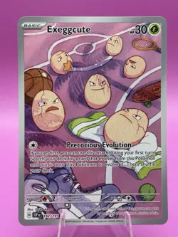 Pokemon Exeggcute TCG 192/191 Surging Sparks Illustration Rare Card NM Condition - Image 1