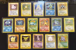 Pokemon Cards - The COMPLETE Base Set (Unlimited) - All 102 of 102 - VIEW PICS! - Image 1