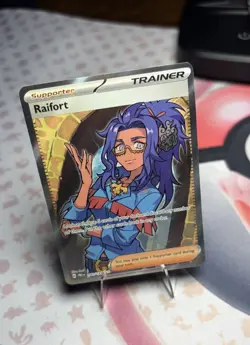 Raifort Holo Prismatic Evolutions Pokemon TCG Card Ultra Rare 142/131 - Image 1