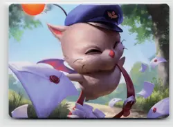 MTG Final Fantasy Art Series Delivery Moogle x1 NM Art Card - Image 1