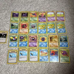 Pokemon Cards TCG Fossil Edition Lot 25 Various Cards - Image 1