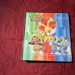 Pokemon Card Lot of over 150 Cards With Pokemon Binder Mixed Card Lot - Image 1