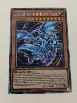 Yugioh Heart of the Blue-Eyes - 1st Edition Starlight Rare NM - Free Holo Card C - Image 1