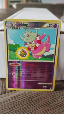 SLOWKING Call of Legends POKEMON Reverse Holo Foil 2011 Trading Card 32/95 TCG - Image 1