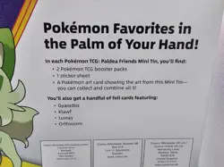 NEW! 2023 Costco POKEMON 5 pack Mini Tins +Foil Cards - Image 5