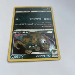 Pokemom Staff Exclusive Garbodor SWSH025 Promo Card - Rare - Image 3