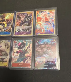 One piece tcg Sec & alt art lot 10 cards total All NM! Luffy - Image 3