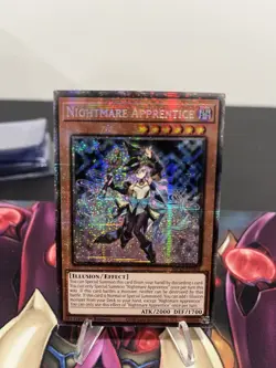 Nightmare Apprentice MP25 EN004 Starlight Rare Card Near Mint Condition - Image 1