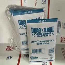 X9 PACKS Dragon Ball Super Card Game Masters - Store Tournament Kit 2025 Vol 4 - Image 1