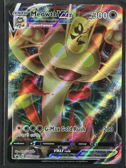 Meowth VMAX #SWSH005 SWSH: Sword & Shield Promo Cards 250010 - Image 1