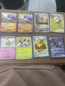 Lot Of (8) Pokemon Card Lot - Image 1