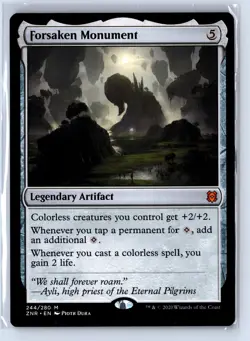 Zendikar Rising #244 Forsaken Monument - Image 1