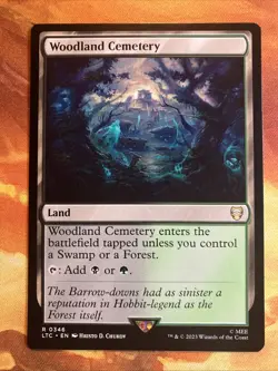 MTG Woodland Cemetery Commander: The Lord of the Rings: Tales of Middle-earth - Image 1