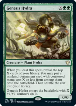 Genesis Hydra - Commander 2020 #172/322 MTG Magic The Gathering - Image 1