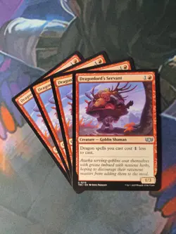 Dragonlord's Servant x 4 | 7% Off 2+ | Dragonstorm | NM | MTG - Image 1