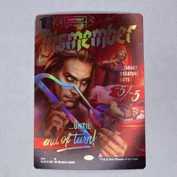 SLD Dismember Secret Lair Drop Foil MTG NM - Image 1