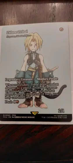 Zidane Tribal - Ragavan, Nimble Pilferer (Showcase) Final Fantasy: Through... - Image 1