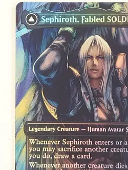 Sephiroth, Fabled SOLDIER (0317) (Borderless) Final Fantasy Foil - Image 2