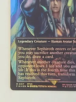 Sephiroth, Fabled SOLDIER (0317) (Borderless) Final Fantasy Foil - Image 3