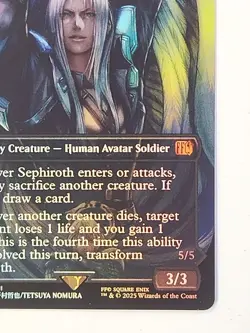 Sephiroth, Fabled SOLDIER (0317) (Borderless) Final Fantasy Foil - Image 5
