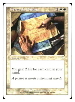 Gerrard's Wisdom 7th Edition MTG - NM+ - Image 1