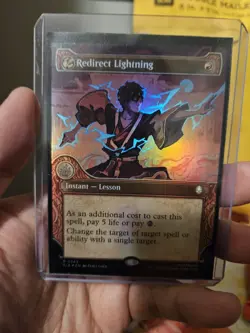 MTG: Redirect Lightning (Showcase) Avatar: The Last Airbender Foil - Image 1