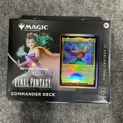 MTG Final Fantasy VI Commander Deck Revival Trance Worn Box - Image 1