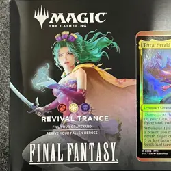 MTG Final Fantasy VI Commander Deck Revival Trance Worn Box - Image 2