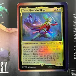 MTG Final Fantasy VI Commander Deck Revival Trance Worn Box - Image 3