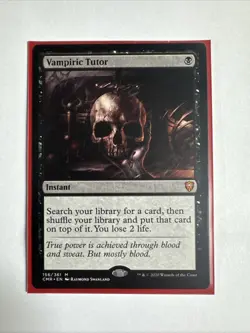 Vampiric Tutor Commander Legends Regular - Image 1