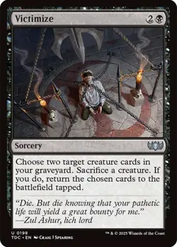 Victimize [Tarkir: Dragonstorm] MTG - Image 1