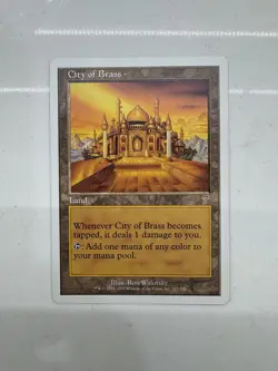 MTG City Of Brass 7th Edition NM - Image 1